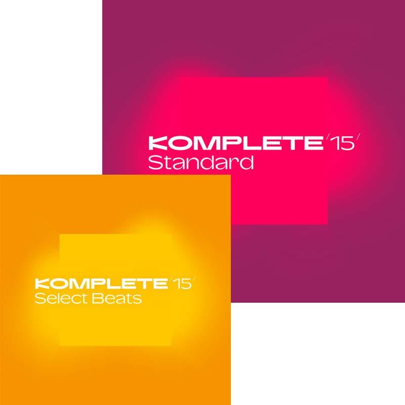 Komplete 15 Select Beats + Komplete 15 Standard Upgrade for KSelect DL【数量限定セット】(オンライン納品)(ネイティブインストルメンツ)(コンプリート) Native Instruments (新品)