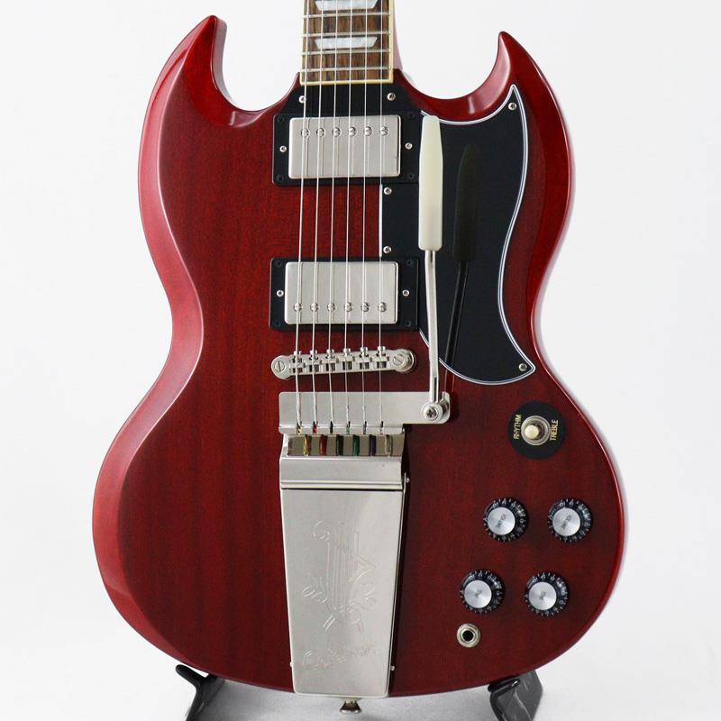 楽天市場】gibson sg standard '61 maestro vibrola vintage cherry sg