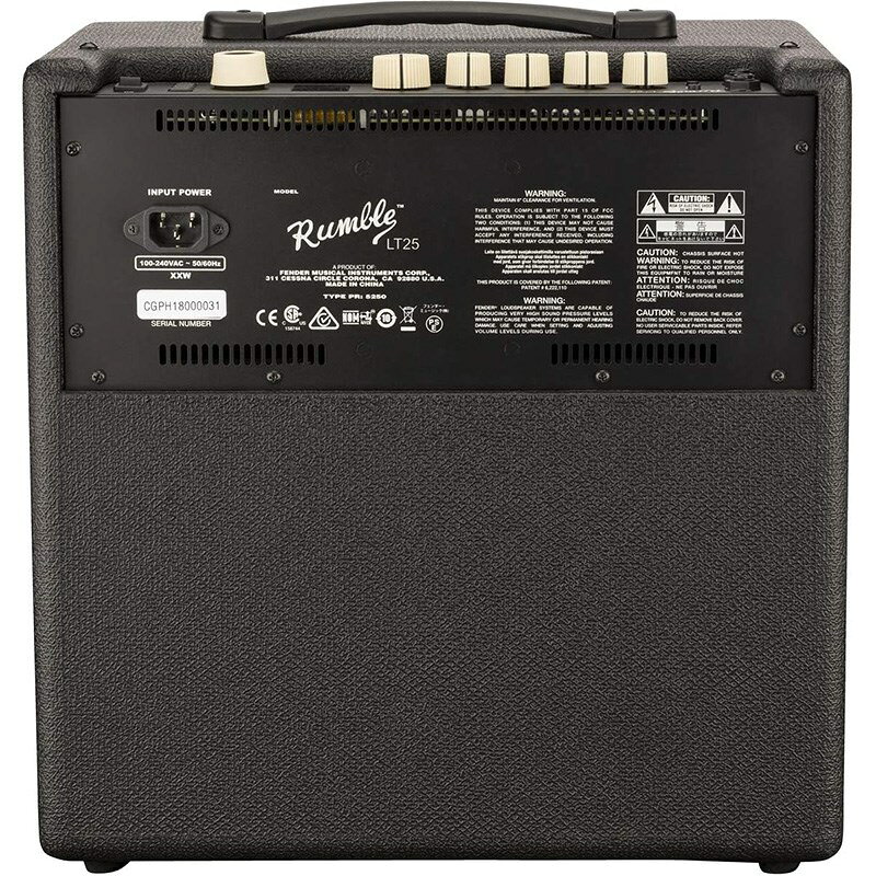 Rumble LT25 Fender USA (新品)