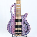 Caledonius 5st 4A Curly Poplar Top (Custom Trans Purple Matt) 【厳選BASS GEARセール】 MAYONES (新品)