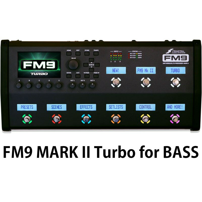 FM9 MARK II Turbo for BASS FRACTAL AUDIO SYSTEMS (新品)