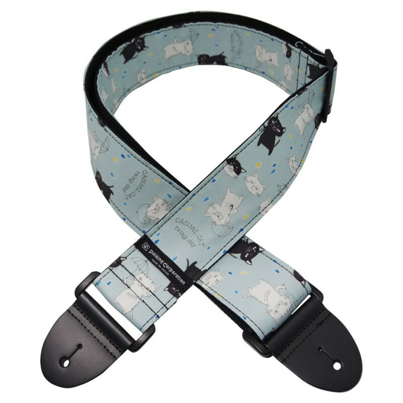 ■商品紹介DaikingStrap/Made In Japan日本製にこだわった高品位ギターストラップ、「DaikingStrap(ダイキングストラップ)」が入荷しました！楽器をなるべく傷つけない用に他のストラップではあまり見られないプラスチックパーツを使用しております。また、ストラップエンドには高い強度を持つ、高級な本革を使用してます。◆幅：約5cm◆長さ：約80cm-約142cm・自社工房で製作した日本製・YKK製プラスチックパーツ・YKK製ポリプロピレンテープ（裏地）・本革ストラップエンド・クロスには日本製生地を使用※生地を裁断して製造しているため柄は1本1本異なります。検索キーワード：イケベカテゴリ_楽器アクセサリ_ギターストラップ_Daiking Corporation_新品 SW_Daiking Corporation_新品 JAN:4571694380403 登録日:2025/03/04 ストラップ ギターストラップ ダイキング ダイキン