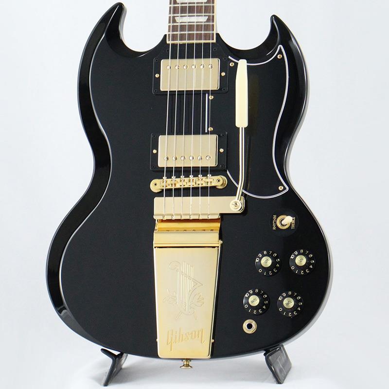 【×AQUBEストラッププレゼント】SG Standard 039 61 Maestro Vibrola T-Type (Ebony) SN.231650263 Gibson (新品)