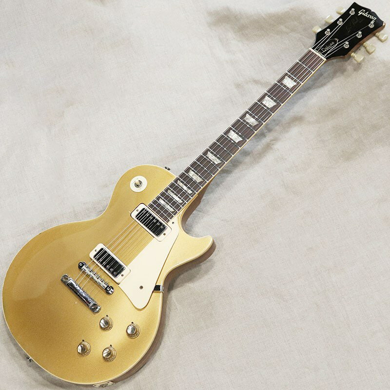 Les Paul Deluxe '70 Gold Top Gibson (ヴィンテージ やや使用感あり)