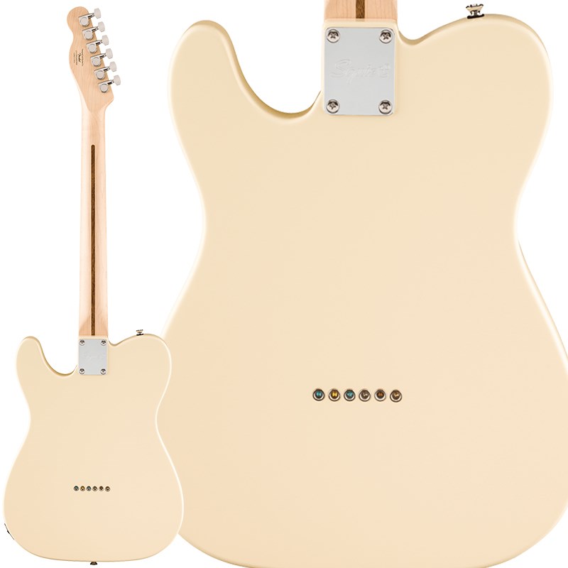 Affinity Series Telecaster Thinline (Olympic White / Laurel Fingerboard) Squi...