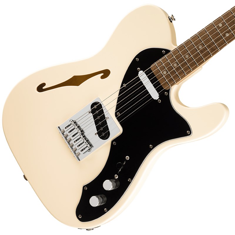 Affinity Series Telecaster Thinline (Olympic White / Laurel Fingerboard) Squi...