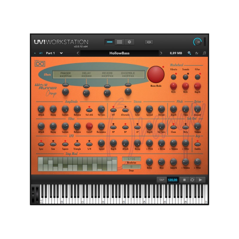 WaveRunner (代引不可)(オンライン納品) UVI (新品)