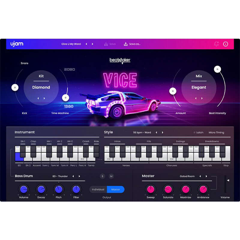 Beatmaker VICE オンライン納品 代引不可 UJAM 新品 