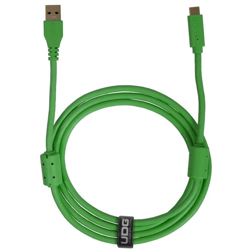 U98001GR Ultimate USB Cable 3.0 C-A Green Straight 1.5m UDG (新品)