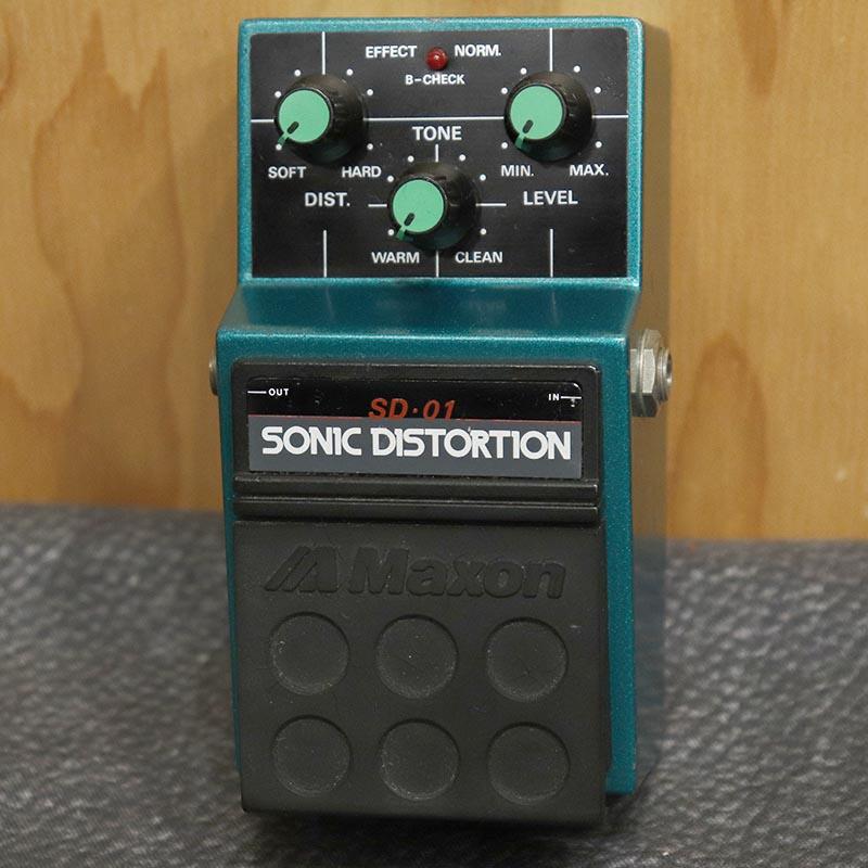 Maxon SD-01 sonic distortion (ジャンク) 希少・当時物】MaxonSD-01 SONIC DISTORTION ジャンク - メルカリ