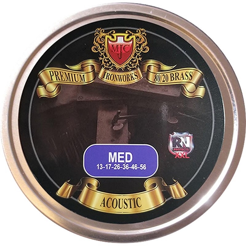 翌日配達 Acoustic Guitar Strings MJC-ABRST1356 [アコースティックギター弦/13-56] MJC Ironworks (新品)