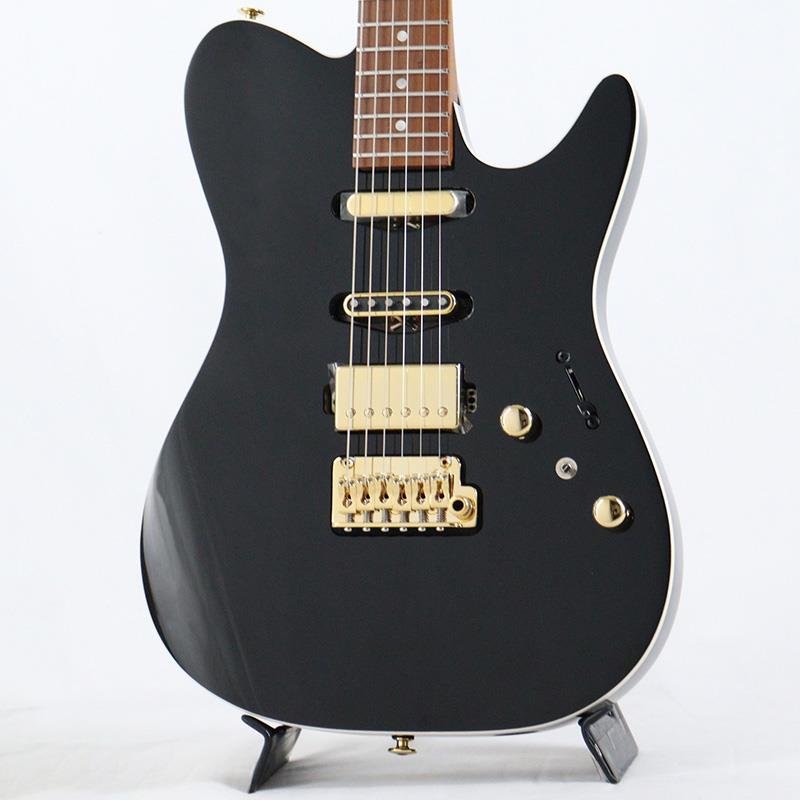 ■商品紹介Lari Basilio Signature Model LB1 New Colorシングルカット・ボディのAZSがベースの日本製 Lari Basilio シグネチャー・モデルLB1 新カラー・モデル！◆Single-Cut AZS Bodyシングルカットでありながら、抱え心地の良さとコンテンポラリーなデザインを目指したオリジナル・ボディ形状です。エルボー・コンターと薄く仕上げたボディ・コンターがプレイヤーとギターとの一体感を生み、演奏性向上にも大きく貢献します。またボディのくびれを深くすることで抱えた時やステージ上での取り回しが良く、高い演奏性を実現しています。座位/立位に関わらずギターを抱えた瞬間にフィット感が感じられるエルゴノミックな設計です。◆Seymour Duncan Lari Basilio pickupsLB1専用に開発された、Seymour Duncan 製ピックアップを搭載。それぞれ個性的ながらも、絶妙なコンビネーションを生むことにも重きをおいて開発されました。ネック・ピックアップにはアルニコ5とアルニコ4のマグネットをミックスした存在感のあるヴィンテージ・トーンを、ミドル・ピックアップにはアルニコ5とアルニコ2のマグネットをミックスしたピックアップを搭載しており、音色の選択肢を広げると同時に、ユニークな外観を実現しています。ブリッジ・ハムバッカーにはアルニコ5マグネットを採用しており、クリーンからハイゲインまで幅広いトーンにわたってアタックと明瞭さに重点を置いた、汎用性とバランスの良いボイシングが施されています。Lariが目指すサウンドにとって、汎用性の高さは不可欠であり、これらのピックアップはそれを実現しています。◆dyna-MIX9 switching system with Alter Switchミニ・スイッチの切替えひとつで自由自在にハムバッカーとシングルコイル・モードを行き来することができ、多彩なサウンド・バリエーションを実現しました。LB1では、ネックとセンターのシングル・コイルをシリーズ配線し22Fのネック・ハムバッカーをシミュレートしたサウンドを含む、9パターンのサウンドを創出します。◆Gotoh T1702B tremolo bridgeウォームでブライトな音色とレゾナンスの良さが特長のブラス製サドル＆イナーシャ・ブロックを採用したT1702Bトレモロ・ブリッジを搭載。弦間ピッチは10.5mmのナロー・スペーシング設計で、スキッピングやハイブリッド・ピッキングを多用するプレイヤーが要求する、弦間をまたいだピッキングのしやすさを追求しています。◆Jumbo Stainless Steel frets with Prestige fret edge treatmentフレットはクラウンの高さ2.7mm/幅1.4mm、Hv220のステンレス製を使用しています。メンテナンス製に優れ、音の立ち上がりの早さやコード弾きでの分離の良さ、ノート弾きでのクリアな出音などを特徴としています。◆Super All Access Neck Jointボディ裏面から8mmの高低差で段彫りし、さらにネックとの接合部を球面に仕上げることで高い演奏性を実現したSuper All Accessネック・ジョイントです。低音弦側のカッタウェイを浅めに設計しており、ボディとネックとの設地面積を最大化することで、高い演奏性を保持しながらもサスティーンとレゾナンスの良さをも両立しています。◆S-TECH WOOD Roasted Birdseye Maple neck & fretboardネックと指板には、エステック処理したバーズアイ・メイプル材を使用。エステック処理された木材は形状安定性、反りに対する耐久性、耐水性、温度変化に強いといった特徴を持っており、日本国内で特許技術を取得しています。◆AZ Oval C shape現代のギタリストに向けたギター・シリーズAZの最大の特徴の一つである、スムースなネック・グリップ形状：AZ Oval C（オーヴァルC）をLB1にも採用。指板とネックの接着面から指板エッジにかけてなだらかに落とし込むようにシェイピングし、指板エッジを丸めたコンフォート・グリップです。ボールミル加工によって正確に且つ確実にその形状を再現しています。ネック幅はナットで42mm、最終フレットで56.4mmに設定し、ロー・フレット部では握り込みやすさ、ハイ・フレット部にかけては親指をネック裏に置くクラシカル・スタイルでの演奏性を特に配慮した形状です。◆Compound Radius (228mm to 305mm) Fretboardロー・ポジションでの握り込んだコード・フォーム、ハイ・フレットでのリード・プレイ、どちらにも対応するべく採用したコンパウンド・ラディアス指板です。◆Luminlay side dot inlay照明などでめまぐるしく変化する演奏環境に対応してくれる、高い視認性を誇る3.0mm径の蓄光材ドット・ポジションを採用しています。暗いステージの上でも自分の弾きたい音を見失うことはないでしょう。◆Bone nutオイルを含浸した牛骨ナットを採用。チューニングの安定性に大きく貢献する弦とナットの滑りの良さと、レゾナンスの向上を実現しています。◆Gotoh Magnum Lock machine heads w/H.A.P.チューニングのスタビリティに定評のあるGotoh製マグナムロック・マシンヘッドを採用。H.A.P（Height Adjustable Post）機構を搭載しており、ポスト高さを調節することが可能で、各弦毎に適切なテンションが得られます。※画像はサンプルです。製品の特性上、杢目、色合いは個体ごとに異なります。【Lari Basilio（ラリ・バシリオ）シグネチャー・モデル LB1】ブラジル・サンパウロ出身のギタリスト、Lari Basilio。8歳からギターを弾き始めたLariは、そのたぐい稀なテクニックと楽曲制作のセンスによって、ギター・コミュニティでも急速に支持を拡大している最も注目すべき新世代のギタリストです。2019年に発表した自身のオリジナル・アルバム『Far More』では、ジョー・サトリアーニと共演。さらにはサイーダ・ギャレットやヴィニー・カリウタ、ネイサン・イースト、グレッグ・フィリンゲインズといったレジェンド・ミュージシャンをゲストに迎えて、ソウフフルな楽曲を生み出しました。テクニカルでありながらメロディックであること、ヘヴィなロック・サウンドから繊細なタッチを要求されるクリーン・トーンまで、さらにはLari氏のルーツである母国ブラジルの音楽など、表情豊かに楽曲を奏でるまさにボーダー・レスなプレイヤーです。IbanezとLari氏は、AZSシリーズをベースとしてシグネチャー・モデルLB1を創り、2本目はホワイト・カラー、そして3本目となる本モデルではブラック・カラーを選択。LB1専用に新たに開発されたピックアップ、コンパウンド・ラディアス指板など随所に込められたこだわりは、Lari氏のみならずLB1を手にしたギタリストの可能性と表現力をさらに大きく拡げることでしょう。■仕様詳細SpecsNeck type AZ Oval C S-TECH WOOD Roasted Birdseye Maple neckBody Ash bodyFretboard S-TECH WOOD Roasted Birdseye Maple fretboard w/Mother of Pearl dot inlay & Luminlay side dotsFret Jumbo Stainless Steel frets w/Prestige fret edge treatmentNut BoneMachine Head Gotoh Magnum Lock machine heads w/H.A.P.Bridge Gotoh T1702B tremolo bridgeNeck pickup Seymour Duncan Lari Basilio (S) neck pickupMiddle pickup Seymour Duncan Lari Basilio (S) middle pickupBridge pickup Seymour Duncan Lari Basilio (H) bridge pickupControls， Pickup selector 1 Volume， 1 Tone， 5-way lever switchOther Switches dyna-MIX9 switching system w/Alter SwitchHardware color GoldString gauge .010/.013/.017/.026/.036/.046 (D'Addario EXL110)Neck DimensionsScale 648mm/25.5Width at Nut 42mmWidth at Last Fret 56.4mmThickness at 1st 20.5mmThickness at 12th 22.5mmRadius 228 to 305mmR COMPOUNDハードケース付属(M20AZS)検索キーワード：イケベカテゴリ_エレキギター_TLタイプ_Ibanez_新品 SW_Ibanez_新品 JAN:4549763367969 登録日:2025/07/27 エレキギター アイバニーズ イバニーズ