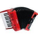 【専用キャリングバッグセット】ローランド Vアコーディオン 電子 ピアノ式 26鍵盤 FR-1X RD【カラー:レッド】 Roland (新品)
