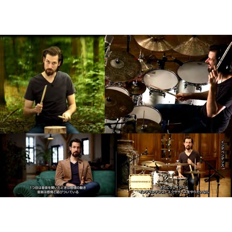 Benny Greb The Language of Drumming Book [日本語訳・日本語字幕版] HUDSON MUSIC (新品) 2