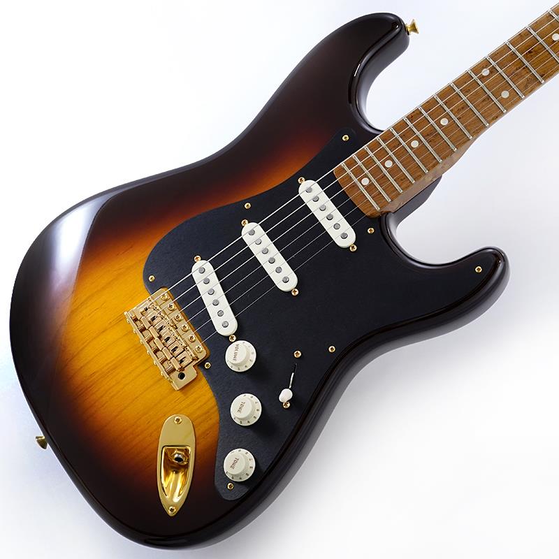 【現地選定品】 American Custom Stratocaster NOS 1-Piece Roasted 2A Birdseye Maple Neck Fingerboard (2-Color Sunburst) Fender Custom Shop (新品)（1枚目）