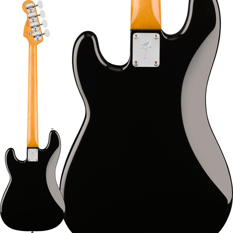 イケベ楽器楽天ショップのVintera III Late '60s Precision Bass (Black/Rosewood) Fender MEX (新品)｜アングル2