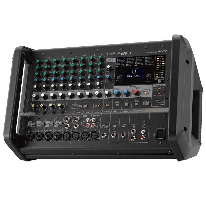 イケベ楽器楽天ショップのEMX7 【エフェクター内蔵パワードミキサー】 YAMAHA (新品)｜アングル2