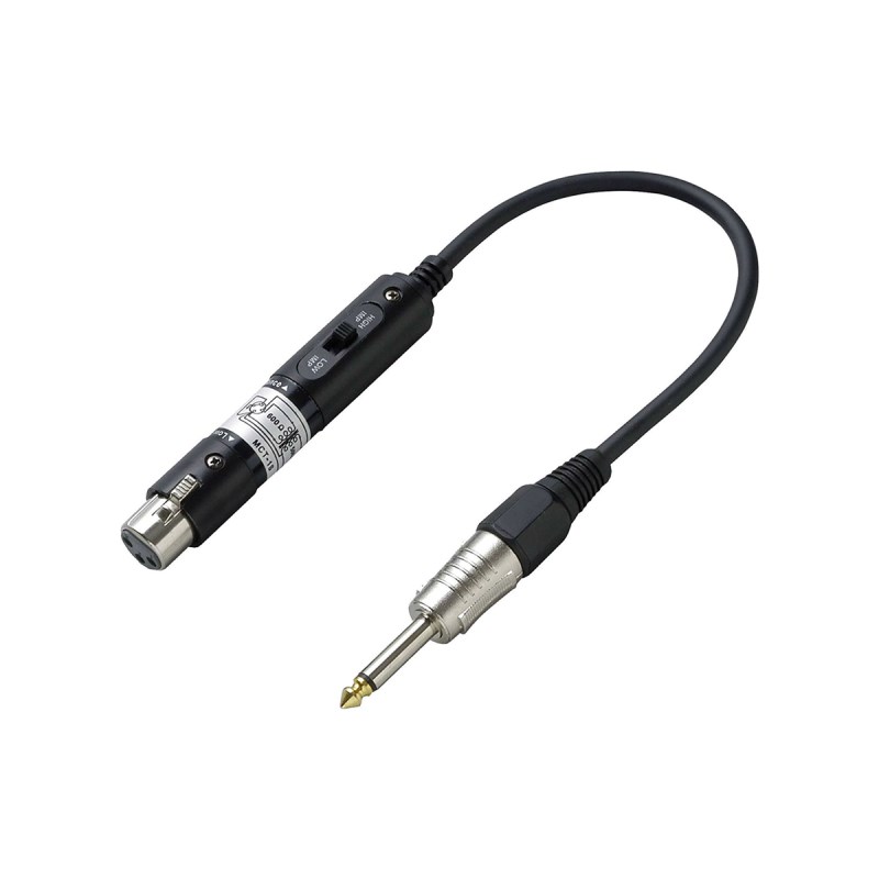 ■商品紹介プラグ形状/ XLR（F）/Phone（M）用途（接続例）/XLR〜PHONEの変換に対応。各アイテム本体のKEYをON/OFFにてXLR側のバランス/アンバランスを切り替え可能メタルBODY仕様の変換用プラグ。マイクや機材関係に必要なバランス系です。2番HOT※（　）内のM＝オス、F＝メスとなります。検索キーワード：イケベカテゴリ_レコーディング_ケーブル・変換プラグ_変換プラグ_TRUE DYNA_新品 SW_TRUE DYNA_新品 JAN:4534853017237 登録日:2019/04/08 PAアクセサリー