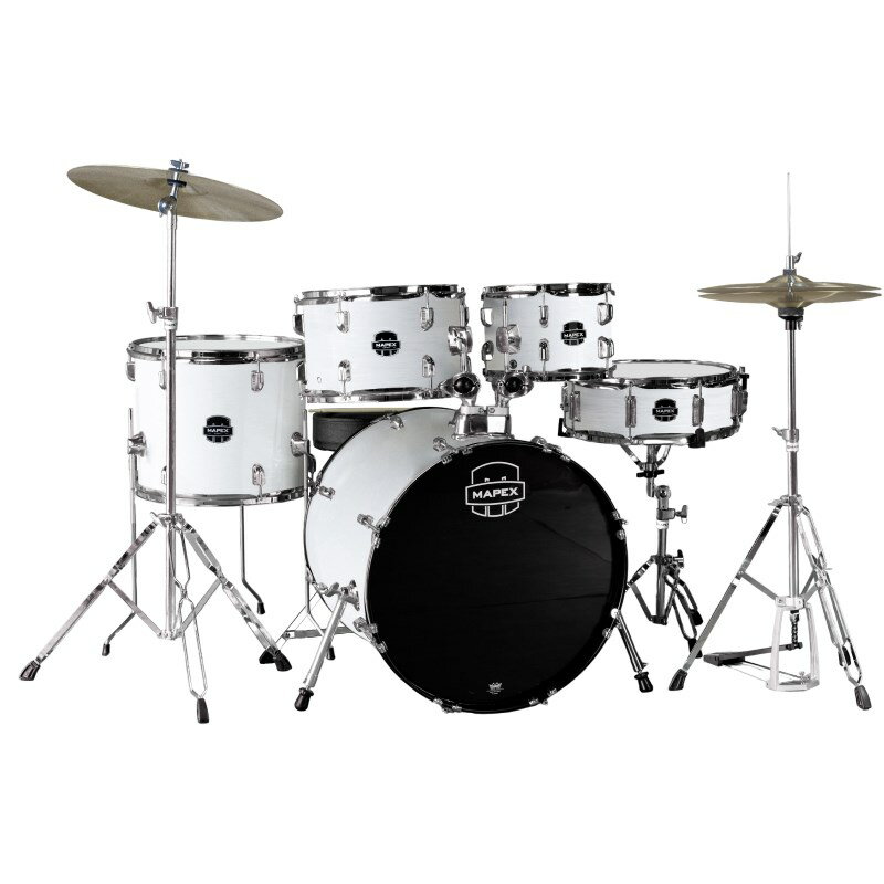 CM5294FTCFH [COMET DRUM SET - White Thin Grain]【ハードウェア、シンバル付属】 MAPEX (新品)