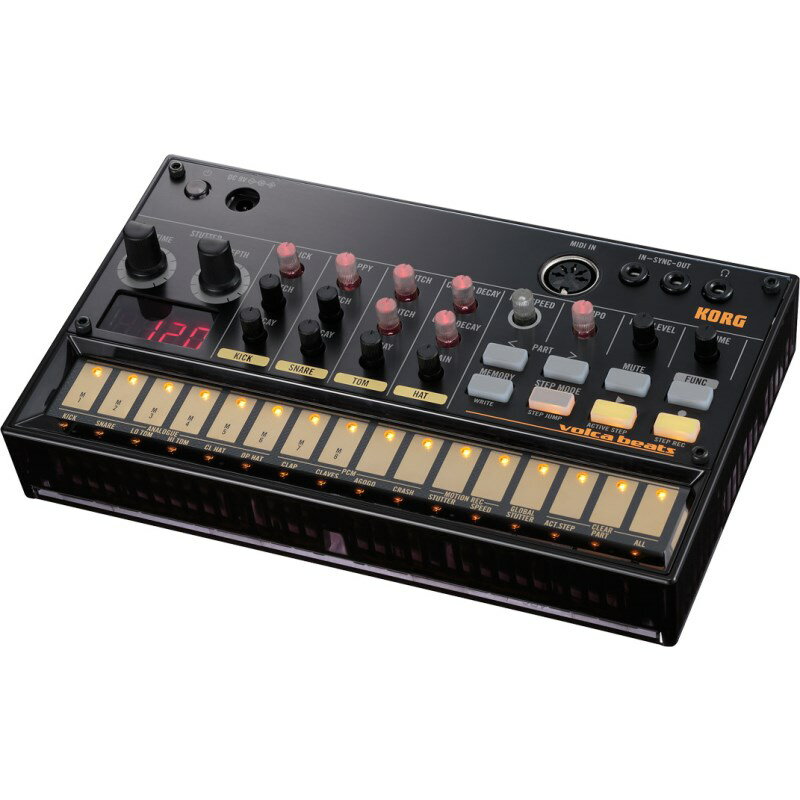 volca beats アナログ・リズムマシン ANALOGUE RHYTHM MACHINE KORG (新品)