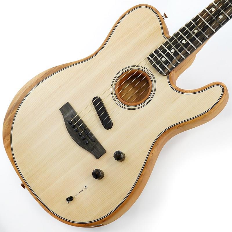 Garrison - American Acoustasonic Telecaster (Natural) 【特価】 Fender Acoustics (アウトレット 美品)