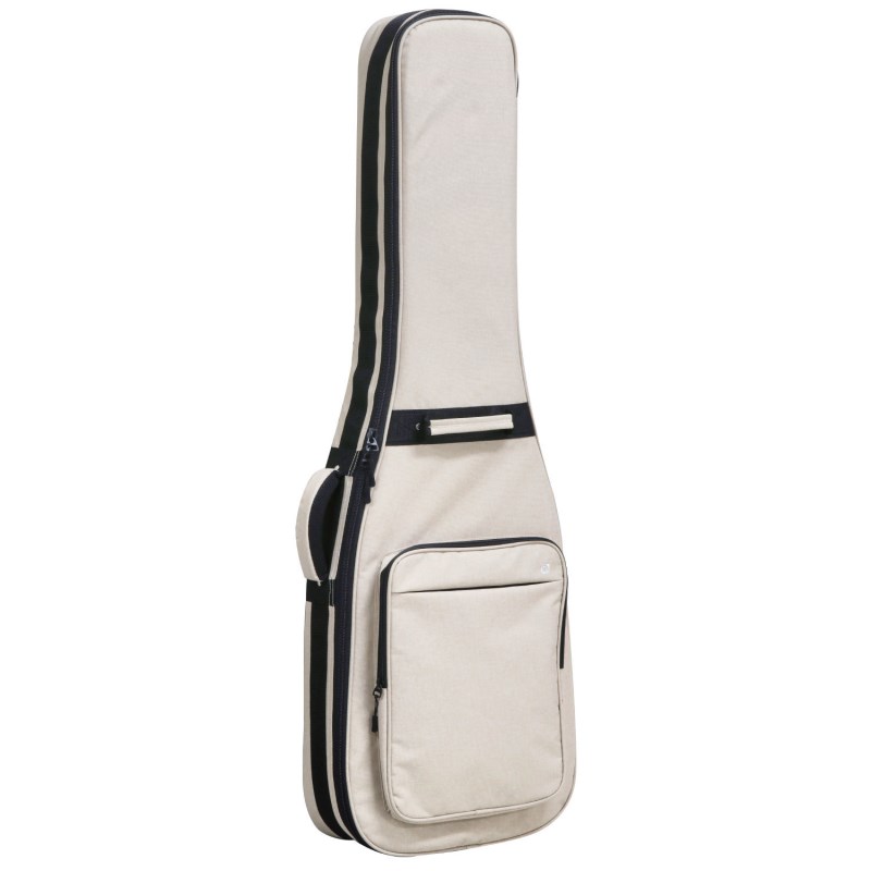 ■商品紹介セミハード並みの強度とギグバッグの運搬性能を両立させたケースです。上質な生地を使用したシンプルで洗練されたデザインはスーツからカジュアルまで男女問わないスタイルにマッチします。機能面にも徹底的にこだわり、通気性の良いサイドハンドルと握りやすいデザインのセンターハンドル、収納可能なリュックストラップにより快適な運搬をお約束。底部分にはプロテクターを搭載し衝撃から楽器を守ります。ケース内部ダメージを軽減する補強生地をヘッド部とボディ部に装備 。2つの外側大型ポケットはA4サイズを収納可、前面ポケットは内側縫製によりチャックを隠すことができ、スタイリッシュな見た目と共に不意の引っ掛かりを防ぎます。更に便利な吊り下げ用のリングや、滑りにくいチャックつまみを採用しました。これだけの機能を搭載しつつシンプルなデザインで軽量化を実現した次のあたりまえがここにあります。■仕様詳細内寸全長:1200mmボディ長:450mmヘッド部幅:160mmボディ上部幅:310mmボディ下部幅:360mm厚み:80mmクッションサイズ:150x150x50mm外寸:1235x410x140mm重量:約2.80kg検索キーワード：イケベカテゴリ_楽器アクセサリ_ケース_ベース用ケース_Kikutani_新品 SW_Kikutani_新品 JAN:4515515010414 登録日:2021/12/09 ギターケース