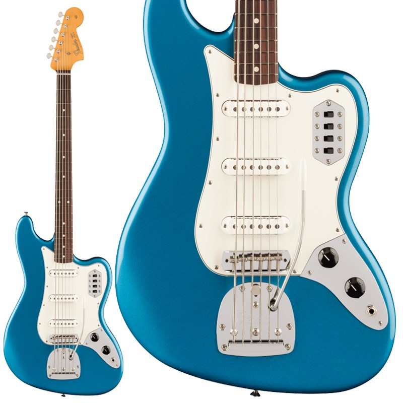 Vintera II 60s Bass VI (Lake Placid Blue/Rosewood) 【初売りセール】 【生産完了品】 Fender MEX (新品)