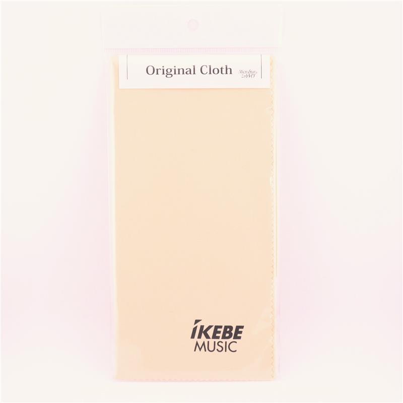 ■商品紹介ご好評のイケベ・オリジナル・クロス(通称:イケベクロス)が装い新たにリニューアル！イケベ楽器のロゴをプリントしたクロスです！テイジン製「ミクロスター」マイクロファイバークロス（ニットタイプ）テイジンのファインテクノロジーから生まれた、超極細繊維（マイクロファイバー）を使用した高品質なクロスです。超極細繊維の細かなエッジが、指紋や油分など楽器をいためるよごれや、ミクロ微粒子などのほこりをしっかりふき取ります。非常に柔らかい風合いと肌触りが特長で、楽器にやさしいふきとりが行え、ふきあとや繊維くずがほとんど残りません。生地は、しなやかで柔らかく伸縮性のあるニットタイプ●ミクロスター（ニットタイプ）は、テイジンのファインテクノロジーから生まれた非常に　柔らかい風合いと肌触りを持つ、超極細繊維を使用した楽器専用クロスです。●指紋・油分・手汗・ホコリなど楽器を傷める汚れや、うっかり付いてしまった水分などを　スッキリふき取ります。●ポリエステル65％、ナイロン35％の生地組成が、粘つく油分を捕らえ、毛細管現象によって　吸水性にとても優れています。●汚れを拭き取る専用クロスですので、主に乾拭き用や磨き上げにお使いいただくのに最適です。●サイズ　39cm×39cm ZIGカット※擦り過ぎにはご注意下さい。場合によっては塗装が剥げる原因にもなります。※楽器・小物等に密着させて保管すると、保管場所や気温、湿度によっては色移りの原因と　なる場合もあります。※火の側でのご使用はお控えください。※汚れた場合は、家庭用の中性洗剤で洗って下さい。※何度でも洗って使用出来ます。検索キーワード：イケベカテゴリ_楽器アクセサリ_メンテナンス用品_クロス_Ikebe Original_新品 SW_Ikebe Original_新品 JAN:2500040023253 登録日:2024/09/13 イケベ