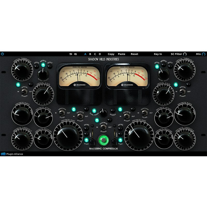 Shadow Hills Mastering Compressor オンライン納品 代引不可 Plugin Alliance 新品 