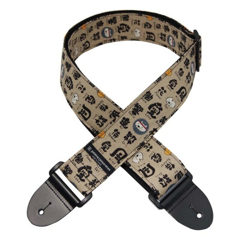 ■商品紹介DaikingStrap/Made In Japan日本製にこだわった高品位ギターストラップ、「DaikingStrap(ダイキングストラップ)」が入荷しました！楽器をなるべく傷つけない用に他のストラップではあまり見られないプラスチックパーツを使用しております。また、ストラップエンドには高い強度を持つ、高級な本革を使用してます。◆幅：約5cm◆長さ：約80cm-約142cm・自社工房で製作した日本製・YKK製プラスチックパーツ・YKK製ポリプロピレンテープ（裏地）・本革ストラップエンド・クロスには日本製生地を使用※生地を裁断して製造しているため柄は1本1本異なります検索キーワード：イケベカテゴリ_楽器アクセサリ_ギターストラップ_Daiking Corporation_新品 SW_Daiking Corporation_新品 JAN:4571694380335 登録日:2024/12/07 ストラップ ギターストラップ ダイキング ダイキン
