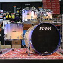 Starclassic Walnut/Birch 4pc Drum Kit - Satin Purple Atmosphere Fade [WBS42S-SAF...