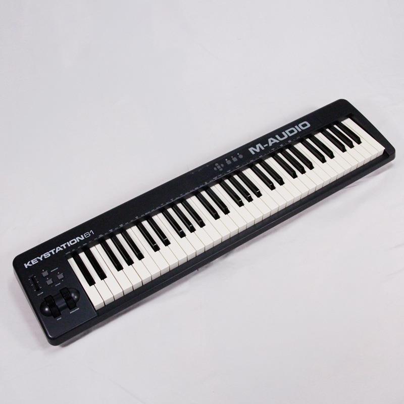 USED 中古 Keystation 61 (エムオーディオ)(MIDIキーボード)(61鍵)(ベロシティ対応) M-AUDIO (ユーズド やや使用感あり)