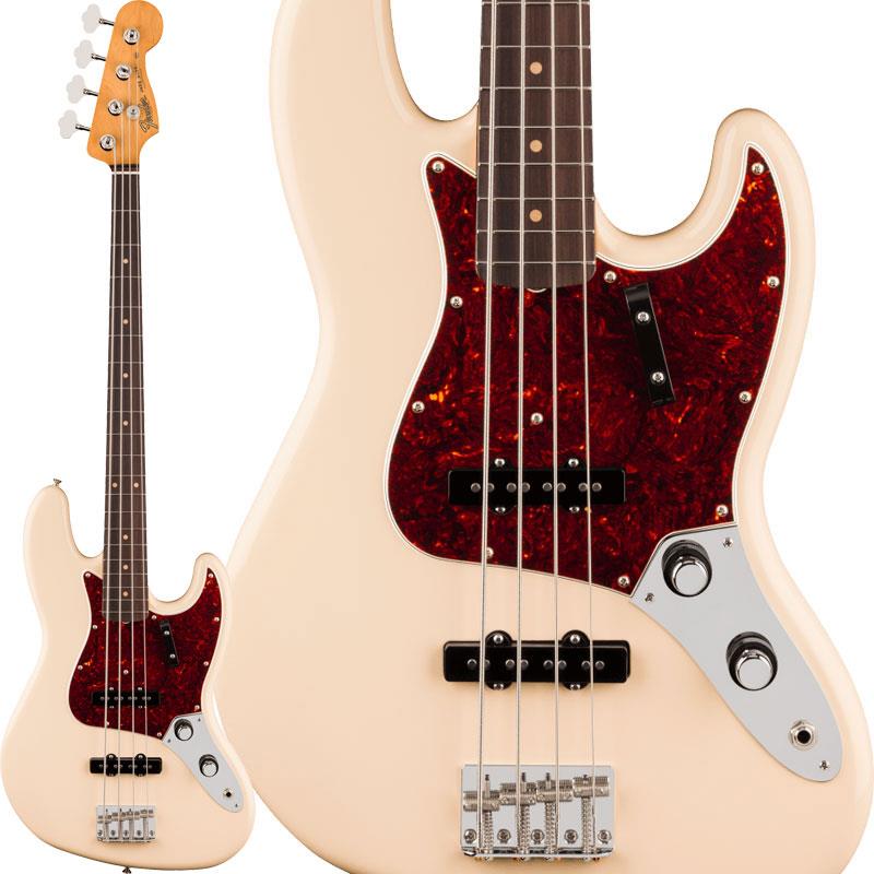Italian Guitars - Vintera III Early '60s Jazz Bass (Olympic White/Rosewood) Fender MEX (新品)