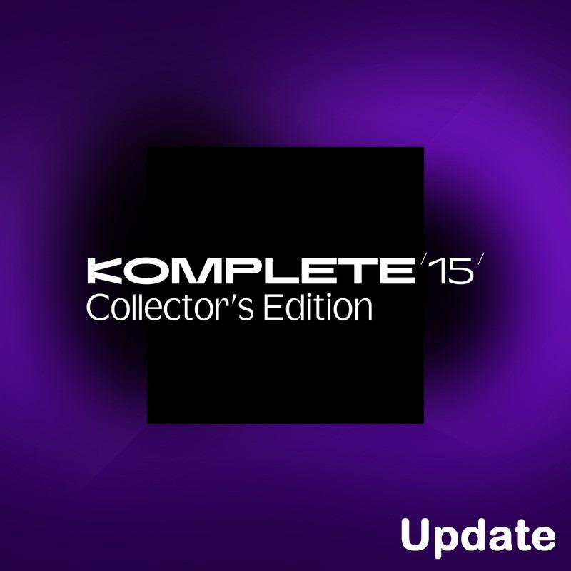 Komplete 15 Collectors Edition Update 【数量限定超特価】(ネイティブインストルメンツ)(コンプリート)(オンライン納品) Native Instruments (新品)