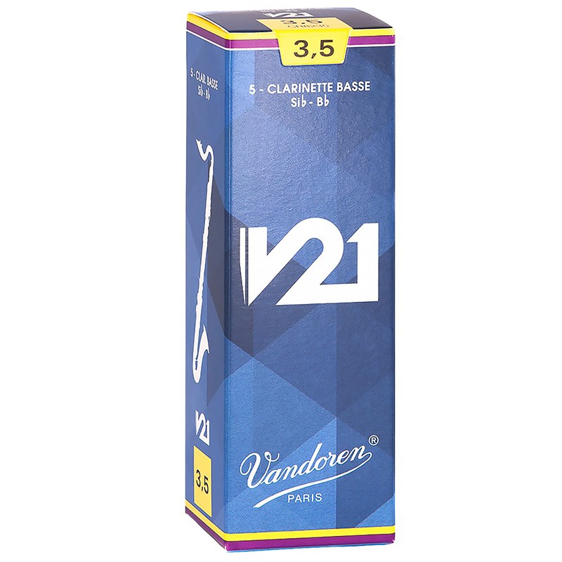 「3-1/2」バスクラリネット用リード バンドレン V21 VANDOREN (新品)