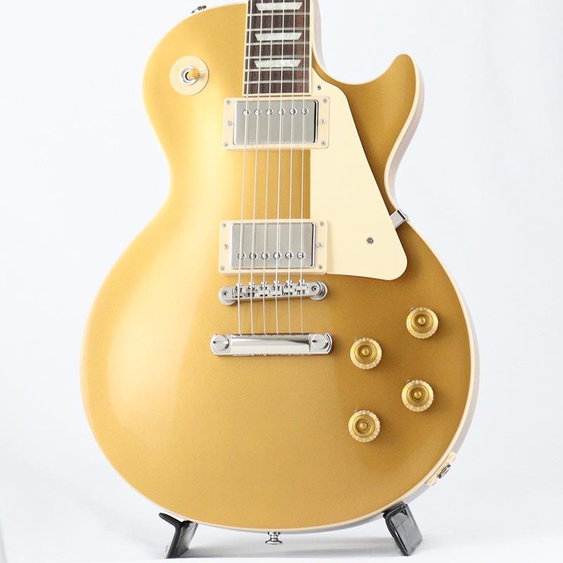 ■商品紹介Gibson Les Paul Standard '50sギブソンの定番モデル「レスポール・スタンダード」が入荷！コチラは、王道のメイプルトップ、マホガニーバックを採用したクラシックな50'sルックスモデルです。ウエイトリリーフを施さないソリッドボディを採用、ネックシェイプは程よいグリップ感のあるVintage 50sを採用しています。キャビティはトラディショナルモデルと同様に、基盤を使わず配線されており、コンデンサーはオレンジドロップが使われております。サウンドの要であるピックアップには、バーストバッカー1&バーストバッカー2を搭載。野太いクリーントーンはもちろん、歪ませても無骨でありながらもバランスの良いドライブサウンドを奏でてくれます。ギブソン王道のロックサウンドを求めるギタリストには是非ともオススメの1本です。是非この機会をお見逃しなく！■仕様詳細Weight≒4.45kgBodyMaterial:MahoganyTop:MapleWeight Relief:NoneNeckNeck:MahoganyProfile:Vintage 50sNut width:1.695 / 43.05mmFingerboard:RosewoodScale length:24.75 / 628.65mmNumber of frets:22Nut:Graph TechInlay:Acrylic TrapezoidsHardwareBridge:ABR-1 Tune-O-MaticTailpiece:Aluminum Stop BarKnobs:Amber Top Hats w/ PointersPlating:NickelElectronicsNeck pickup:Burstbucker 1Bridge pickup:Burstbucker 2Controls:2 Volumes 2 Tones & Toggle Switch (Hand-wired with Orange Drop Capacitors)ハードケース付属検索キーワード：イケベカテゴリ_エレキギター_レスポールタイプ_Gibson_Les Paul Models_新品 SW_Gibson_新品 JAN:4580228786925 登録日:2026/04/01 エレキギター ギブソン レスポール
