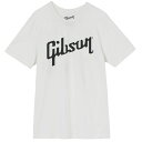 GA-TEE-LOGO-WHT-LG Logo Shirt White Exclusive (Large) Gibson (新品)(2)