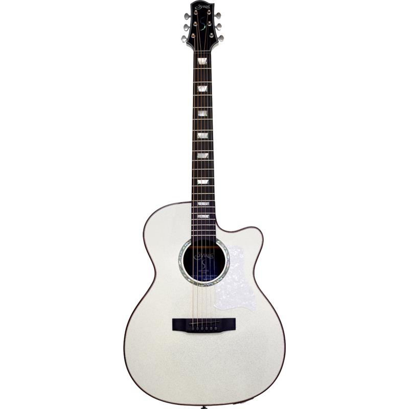 ■商品紹介Advanced Series は今までのラインナップには無かったトラディショナルなシェイプに加え、厳選された木材、装飾など細部に至るまでこだわりを持ったジャパンデザインのギターです。■エレアコモデルプリアンプを搭載。ライブイベントやコンサートでアンプから出力して演奏できます。■Headブランドの個性の象徴でもあるヘッドデザイン。Advanced Series は、より先進的発想を念頭に、スタイリッシュなデザインに加え、2種類のアバロン貝を採用したロゴで高級感を演出しました。■Neckシリーズ全ラインナップのネックは、全てサテン仕上げを採用。握った時の手触り、馴染みやすさは長時間の演奏でもストレスを感じさせず、スムーズなポジションチェンジをアシストします。■Bindingシリーズ全ラインナップのバインディングは、それぞれの形状や個性にマッチしたデザインとカラーをセレクト。さらに角が丸みを帯びているナチュラルバインディングを採用。見た目に高級感があり、抱えこむ際に体にストレスが無く、自然なプレイをアシストします。■Bridgeそれぞれのボディーデザインに合わせて、エッジの処理や中心から広がるカーブの度合いなど、見た目に影響を与える重要なパーツだからこそ、何度も調整を重ねてこだわりぬいた、オリジナルデザインのブリッジを採用。■仕様詳細TOP : Solid SpruceSIDES & BACK : SapelliNECK : African MahoganyFINGERBOARD : Black Pinus radiataSCALE : 648mm / 20fBRIDGE : Black Pinus radiataNUT : 43mmPOSITION MARK : Combination Avalone BlockSOUNDHOLE BINDING : AbalonePICK UP : FISHMAN Sonitone SON-GT1CASE : Original CaseBODY FINISH : Gloss Finish検索キーワード：イケベカテゴリ_アコースティック・エレアコギター_エレアコギター_S.Yairi_新品 SW_S.Yairi_新品 JAN:4550623012868 登録日:2025/12/22 エレアコ Sヤイリ ヤイリ ヤイリギター