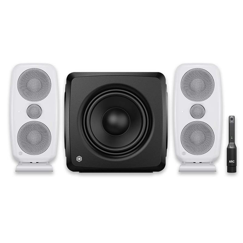 iLoud MTM MKII + iLoud Sub 2.1 Bundle (White)(iLoud 2.1 Bundles)(2.1ch制作環境向け)(アイケーマルチメディア)(モニタースピーカー)(サブウーファー) IK Multimedia (新品)