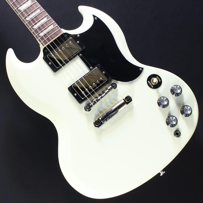 YAMAHA SG用ホワイトピックガード 極美品 送料込 YAMAHA SG用ホワイト