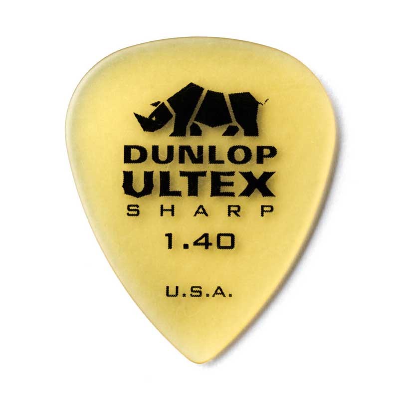■商品紹介Dunlop 433 ULTEX SHARP PICKDunlop Picksは多種多様なラインナップを取り揃え、その独特な質感から弦のタッチニュアンスが出やすくリリース感もスムーズなことから多くのプロミュージシャンに愛用されています。柔軟性と鋭いアタック効果を持つUltexピックは、シリーズ中最も広いダイナミックレンジを持ち、人の爪に最も近いと言われるUltex素材が表現の幅を新次元へと引き上げました。驚異的な弾力は驚くほど透明でクリーンなサウンドを生み出します。Ultex Sharpは、より優れた制御と速度のために、より薄く、彫刻された先端に向かって先細になる剛体を備えています。ピックのシームレスで輪郭のあるエッジは、さまざまな演奏面とトーンを提供します。検索キーワード：イケベカテゴリ_楽器アクセサリ_ピック_Dunlop (Jim Dunlop)_新品 SW_Dunlop (Jim Dunlop)_新品 JAN:0710137042728 登録日:2022/04/23 ピック ギターピック ダンロップ ジムダン ジムダンロップ