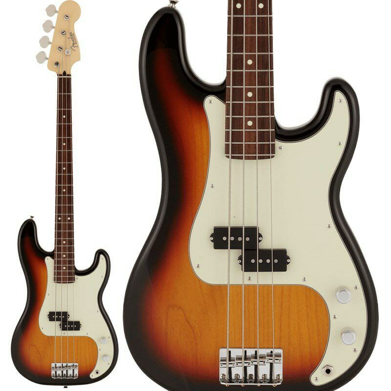 ■商品紹介Fender Made in Japan Hybrid II SeriesMade in Japan Hybrid IIは、ヴィンテージなルックスはそのままに、プレイヤーや音楽のジャンルを選ばないオールマイティーなモダンスペックを盛り込んだ、まさに「ハイブリッド」と呼ぶにふさわしいシリーズです。 リズム/リード問わず、どのギタリストやベーシストにもフィットする演奏性と楽器のトーンを兼ね備えた製品を、世界的にファンの多いMade in Japaneで実現しました。 Hybrid II Precision Bass(R)は、定評あるアルダーボディに新設計のHybrid II Custom Voiced Single Coilピックアップを装備し、ヴィンテージスタイルのブリッジの下にはサスティンブロックを搭載。ヴィンテージスタイルチューナー、サテンフィニッシュのネック、Modern Cシェイプに9.5インチラジアスの指板とナロートールフレットがスムーズなプレイヤビリティを提供します。※画像はサンプルです。材質の特性上、木目/色合いは一本ごとに異なります。■仕様詳細Body Material:AlderBody Finish: Gloss PolyurethaneNeck:Maple， Modern CNeck Finish: Satin Urethane Finish on Back， Gloss Urethane Finish on FrontFingerboard: Rosewood， 9.5 (241 mm)Frets:21， Narrow TallNut (Material/Width):Bone， 1.650 (42 mm)Tuning Machines: Vintage-StyleScale Length:34 (864 mm)Bridge: 4-Saddle Vintage-StylePickups: Hybrid II Custom Voiced Single Coil P Bass(R)Controls: Master Volume， Master ToneHardware Finish:ChromeStrings: Nickel Plated Steel (.045-.105 Gauges)ソフトケース付属検索キーワード：イケベカテゴリ_ベース_エレキベース_PBタイプ_Fender Made in Japan_Hybrid Precision Bass_新品 SW_Fender Made in Japan_新品 JAN:0885978766390 登録日:2021/03/19 エレキベース フェンダー ふぇんだー フェンダージャパン フェンジャパ フェンダーJ プレべ プレシジョンベース