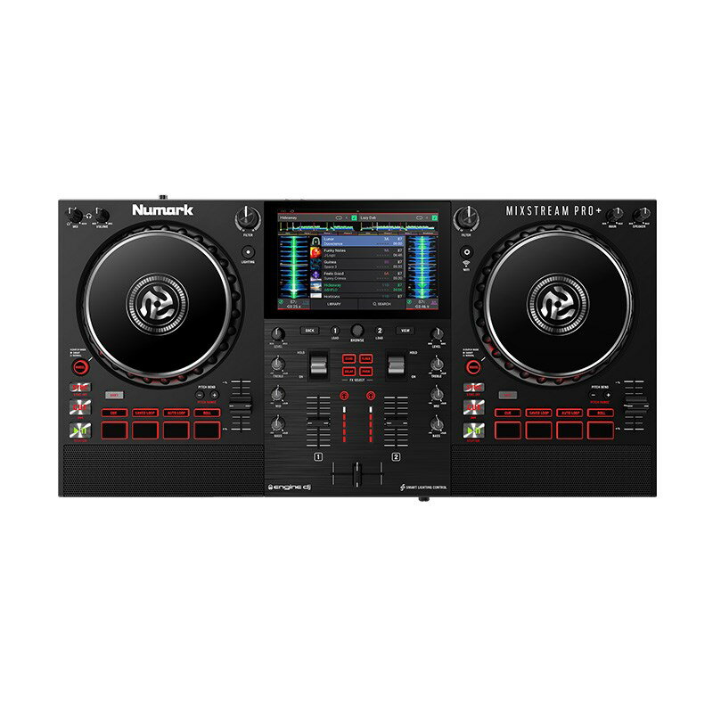 あす楽 Mixstream Pro＋ 【AMAZON MUSIC Unlimited/USBメモリースティック対応DJコントローラー】 Numark (新品)