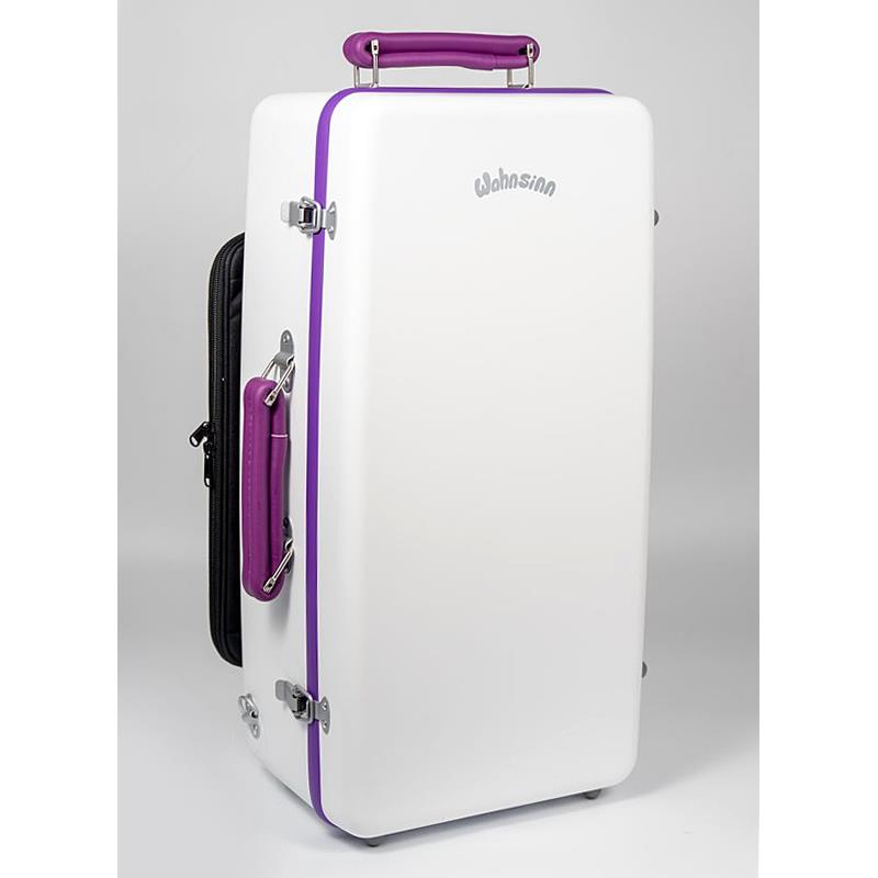 乐天商城 - ワンジンケース / COLOR CARBON Series (Matte White / Purple) トリプル トランペット用 ケース Wahnsinn Case (新品)