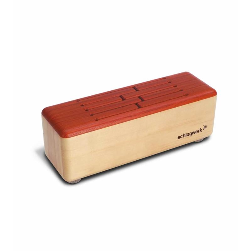 ■商品紹介＜Log Drum＞ログドラムは、あたたかみのある音色と、直感的にメロディとリズムを奏でられる演奏性が特長の楽器です。シュラグヴェルクの歴史において、最初に製作された楽器でもあり、ブランドの原点を象徴する存在です。シンプルな構造ながら音楽性に富み、初心者から経験者まで幅広く楽しめる楽器として、演奏・教育・セラピーなど多彩なシーンで活躍します。＜スペック＞サイズ：60×20×18cm天板：パドウク材仕様：8音 / f.g.a.c’.d’.f’.g’.a’（Fペンタトニック）付属品：マレット検索キーワード：イケベカテゴリ_パーカッション_その他音階打楽器_Schlagwerk Percussion_新品 SW_Schlagwerk Percussion_新品 JAN:4260094110283 登録日:2026/02/13 パーカッション シュラグベルク シュラグヴェルク