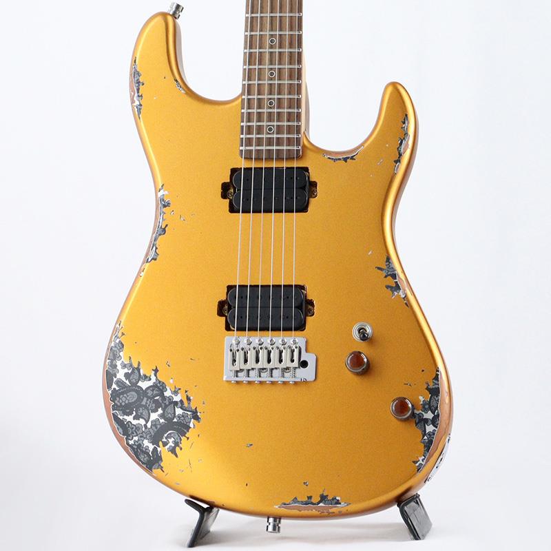 USED 中古 Dhatarattha CUSTOM GUITAR Performance S Relic (Gold over Black Paisley) unknown (ユーズド 美品)
