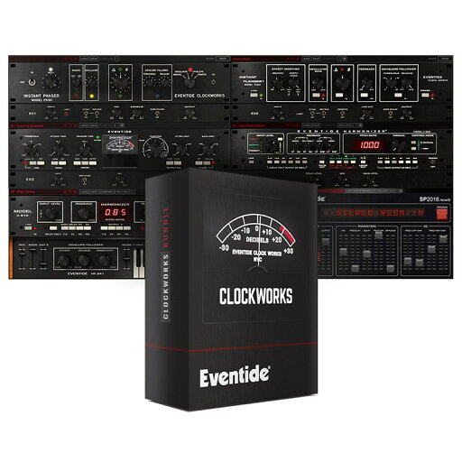Clockworks Bundle(プラグインソフトウェア)(代引不可)(オンライン納品) Eventide (新品) Clockworks Bundle(プラグインソフトウェア)(代引不可)(オンライン納品) Eventide (新品)