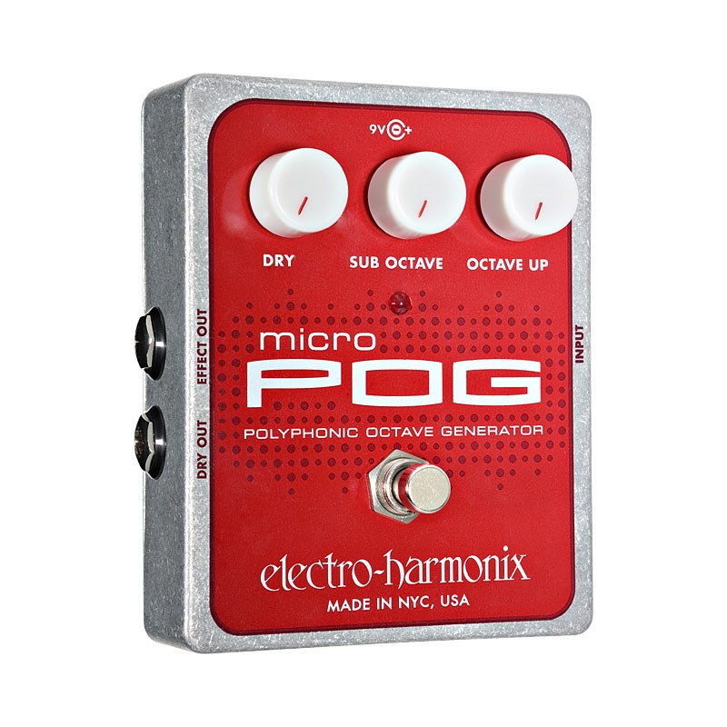 ■商品紹介■POLYPHONIC OCTAVE GENERATOR White Stripesなどの使用で有名なPOGの弟にあたるポリフォニック オクターブ ジェネレーターです。POG同様、和音にも使用可能で、トラッキングが早く、オクターブ上とサブオクターブを生成します。6弦ギターを12弦ギターのようにしたりベースにサブオクターブを加え、独特の太さを加えることなどが可能です。検索キーワード：イケベカテゴリ_エフェクター_ギター用エフェクター_ハーモニー系_ピッチシフター・ハーモナイザー_Electro Harmonix_新品 SW_Electro Harmonix_新品 JAN:0683274010700 登録日:2009/09/29 エフェクター コンパクトエフェクター ストンプボックス エレハモ エレクトロハーモニクス エレクトロハーモニックス