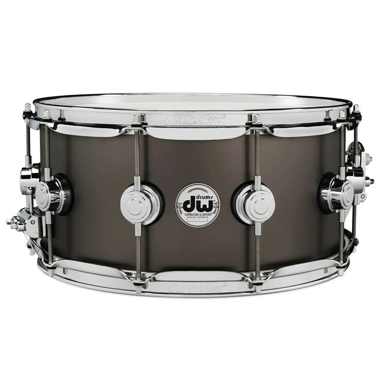 DRVD6514SVCBK [Collector's Satin Black over Brass Snare 14''x6.5''] dw (新品)