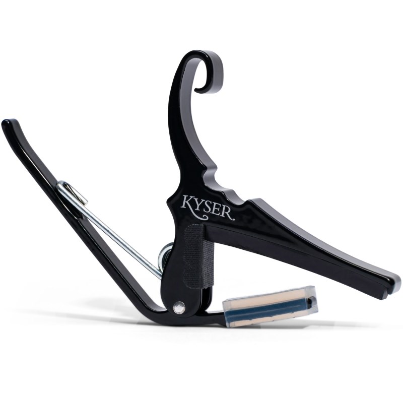 �ڴ��ָ��ꥻ����� KG6BA [QUICK-CHANGE CAPO] (BLACK) Kyser (����)